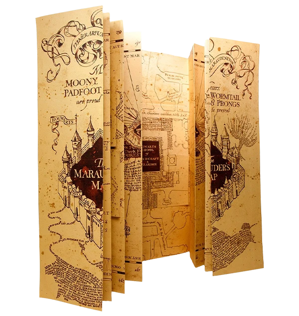 Warner Bros Marauder's Map Replica 4 Warner Bros Marauder's Map Replica - Image 2